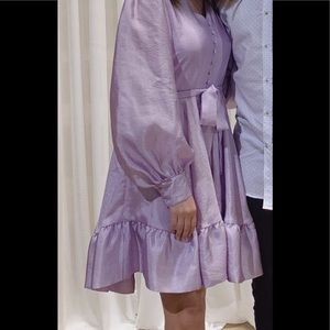 Stine Goya Farrow Long Sleeve Minidress